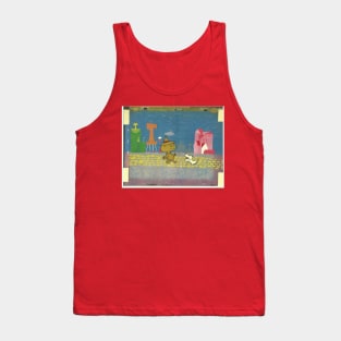 Official Rankin/Bass' The Tales of the Wizard of Oz cel Scarecrow and Toto Tank Top